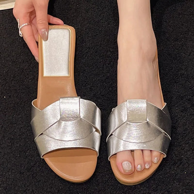 Fenn | Flat Flowers Slippers