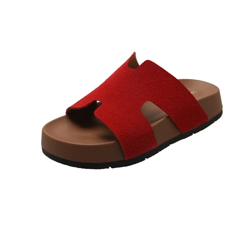 Kayleigh | Soft Bottom Leather Slippers