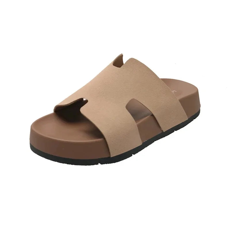 Kayleigh | Soft Bottom Leather Slippers