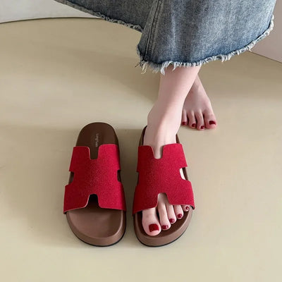Kayleigh | Soft Bottom Leather Slippers