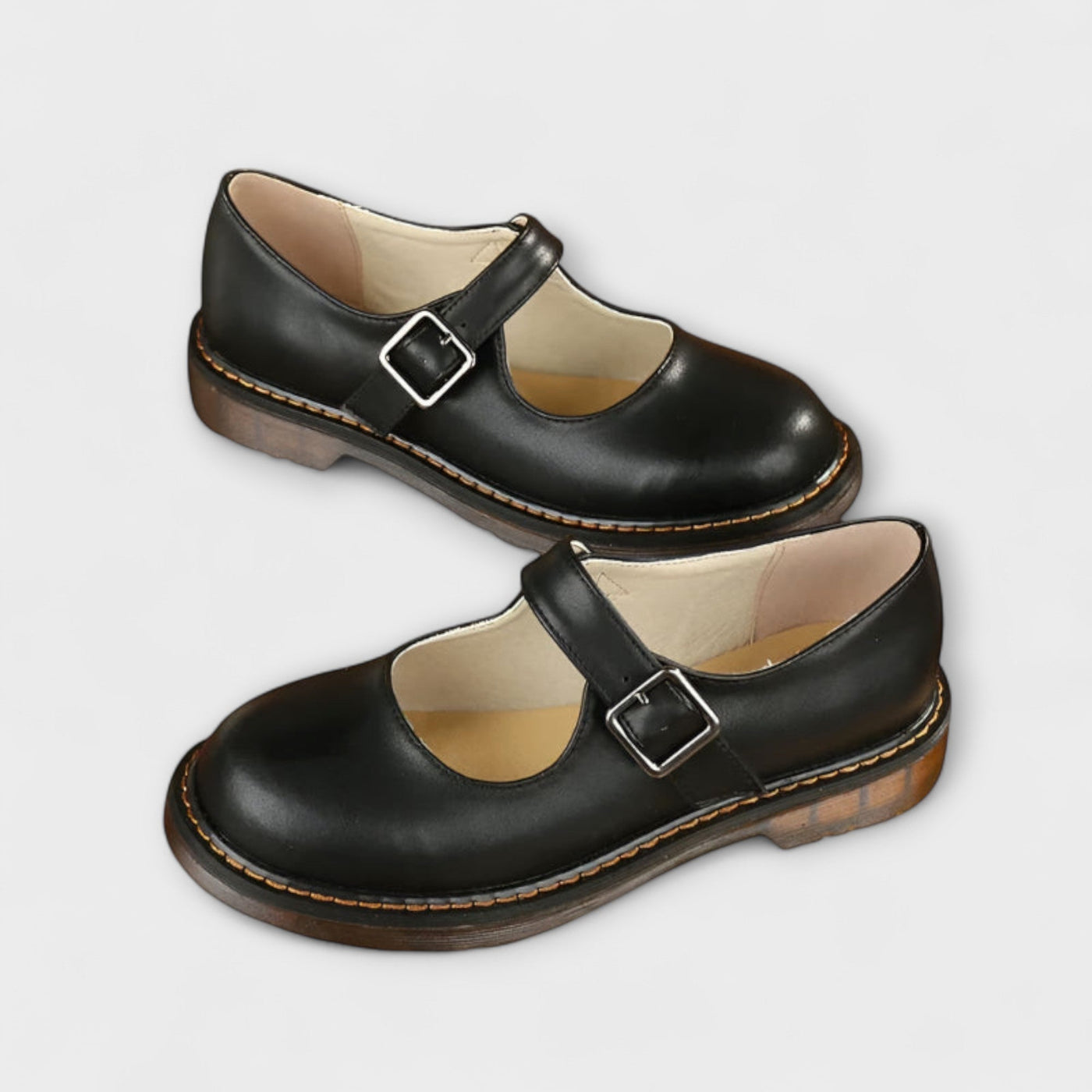 Yolanda | Stylish Leather Shoes with Strap