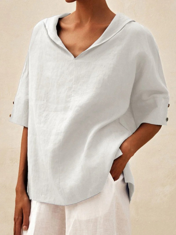 Women's Casual V-neck Shirt