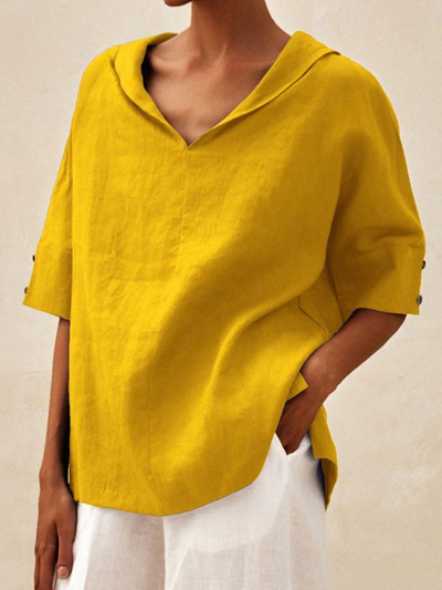 Women's Casual V-neck Shirt