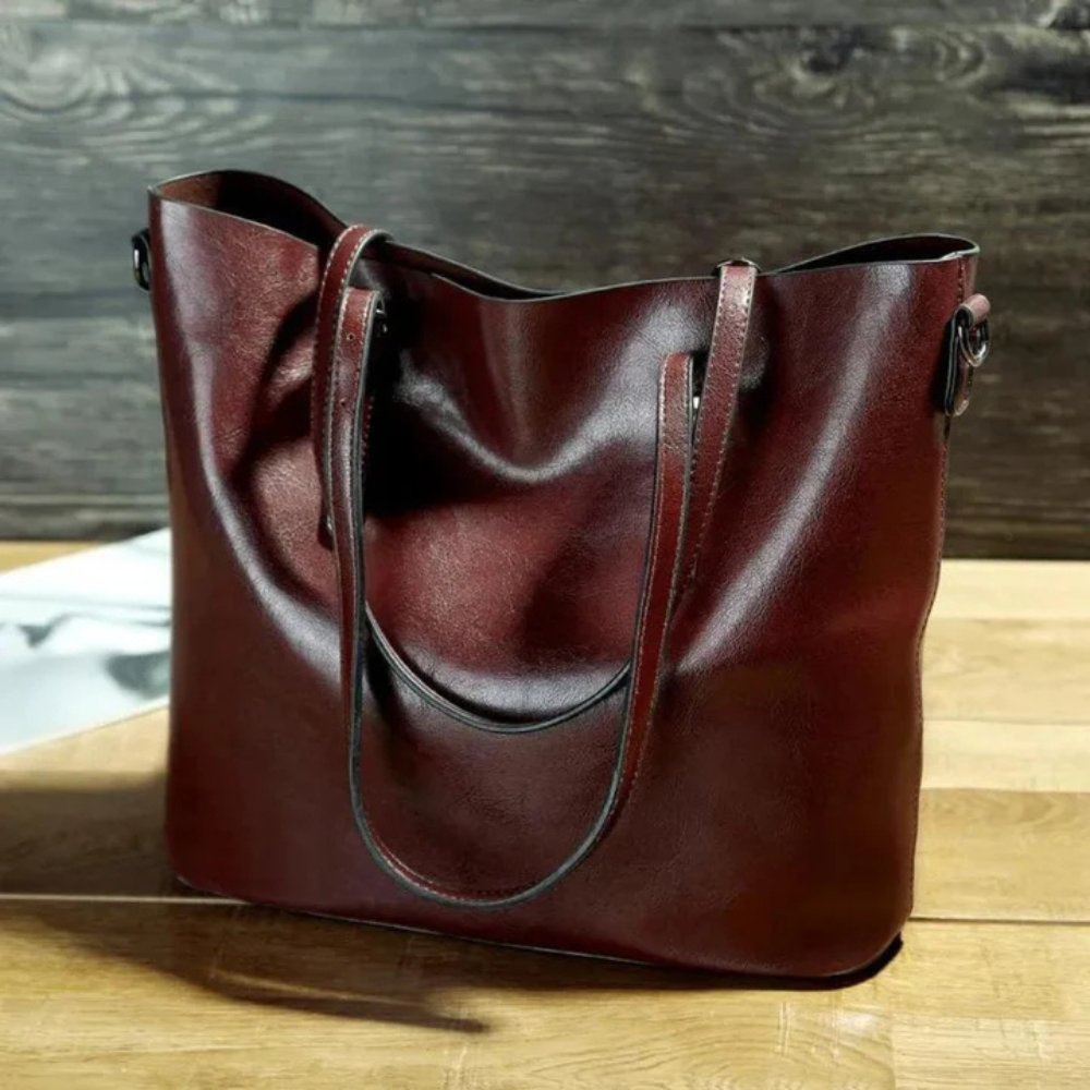 Vintage PU Leather Handbag