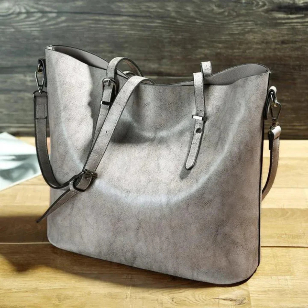 Vintage PU Leather Handbag