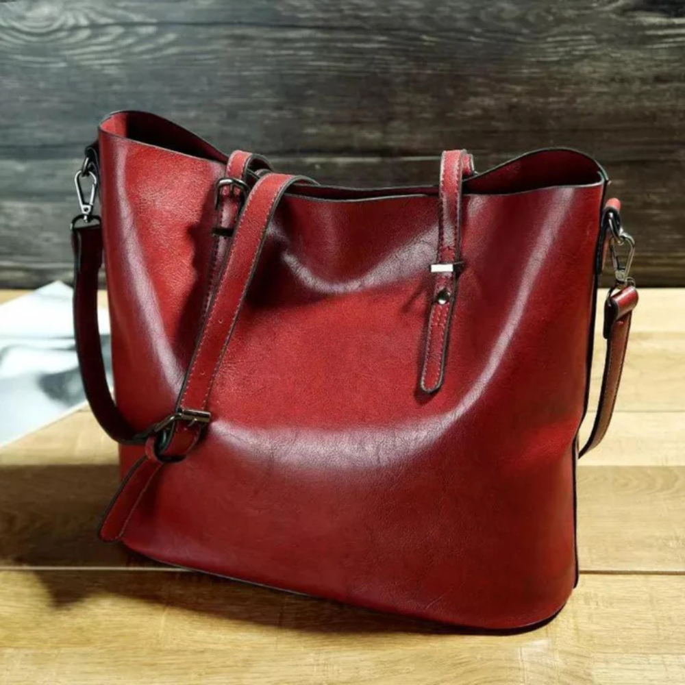 Vintage PU Leather Handbag