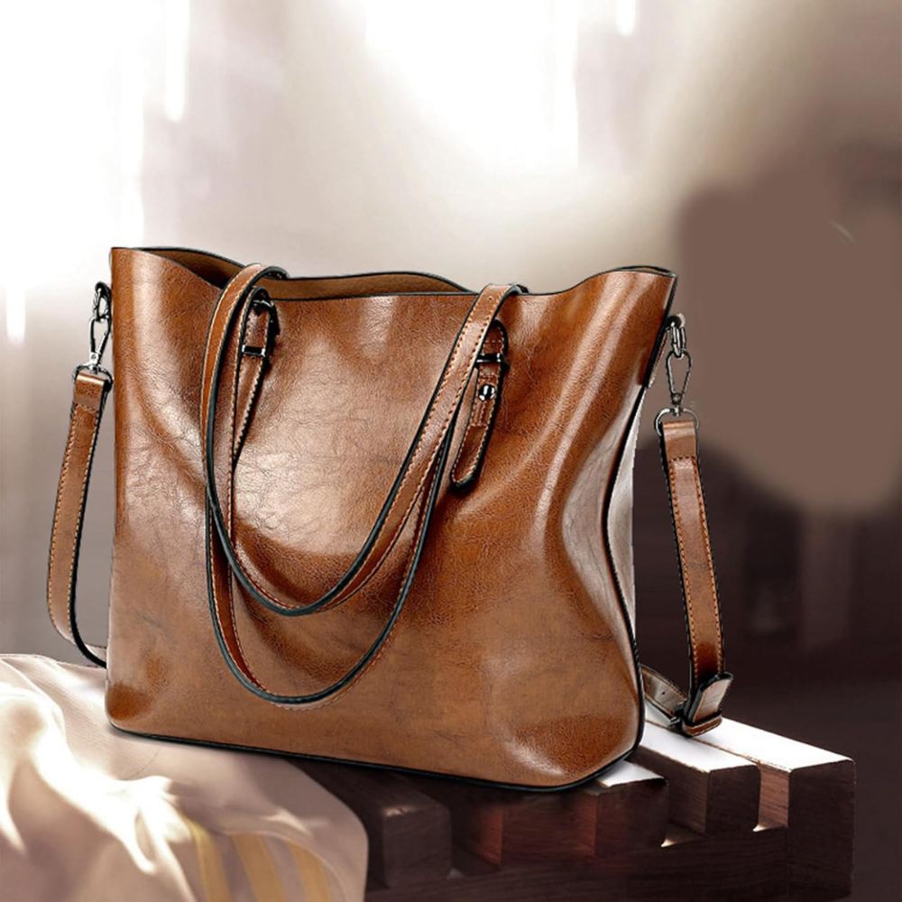 Vintage PU Leather Handbag