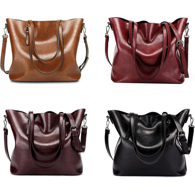 Vintage PU Leather Handbag