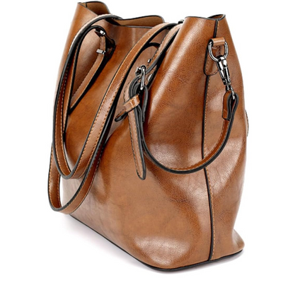 Vintage PU Leather Handbag