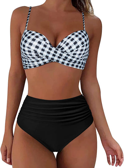 Melmode™ | Belle High Waisted Bikini