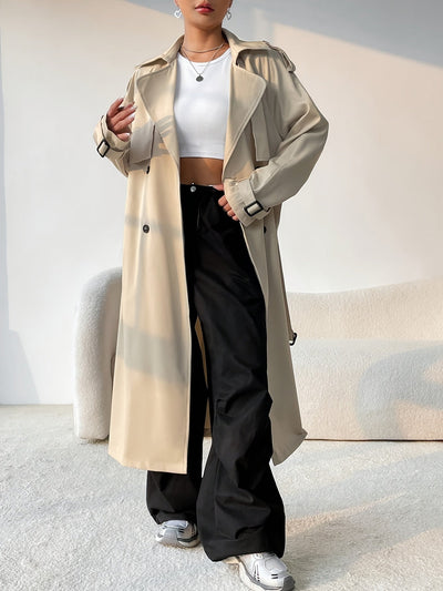 Lena | Double Breasted Trench Coat