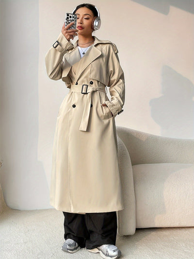 Lena | Double Breasted Trench Coat
