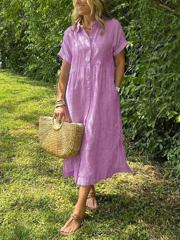 Elena - Casual Maxi Dress