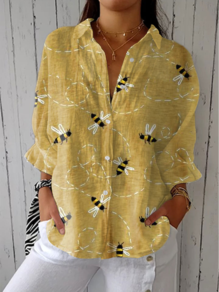 Yara - Retro Style Blouse