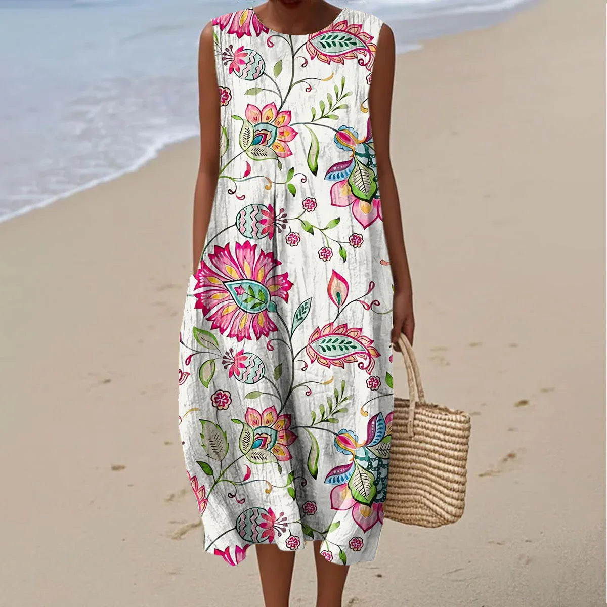 Anamarie - Sleeveless Summer Pocket Dress