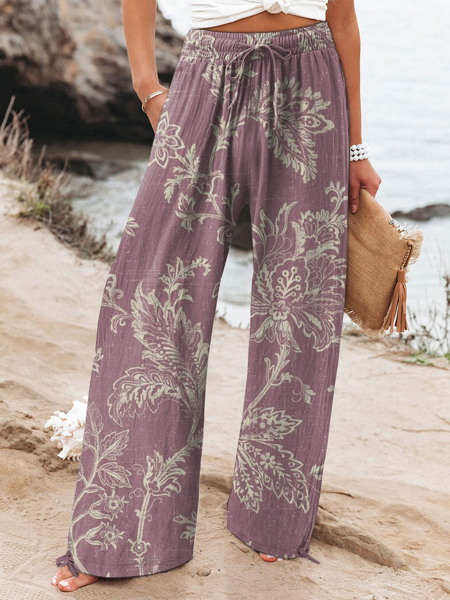Lyzandra - Coastal Breeze Boho Pants