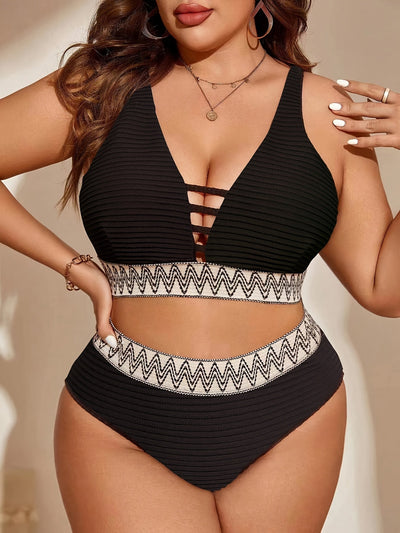 Lucy | Mediterranean Two-Piece Bikini Set