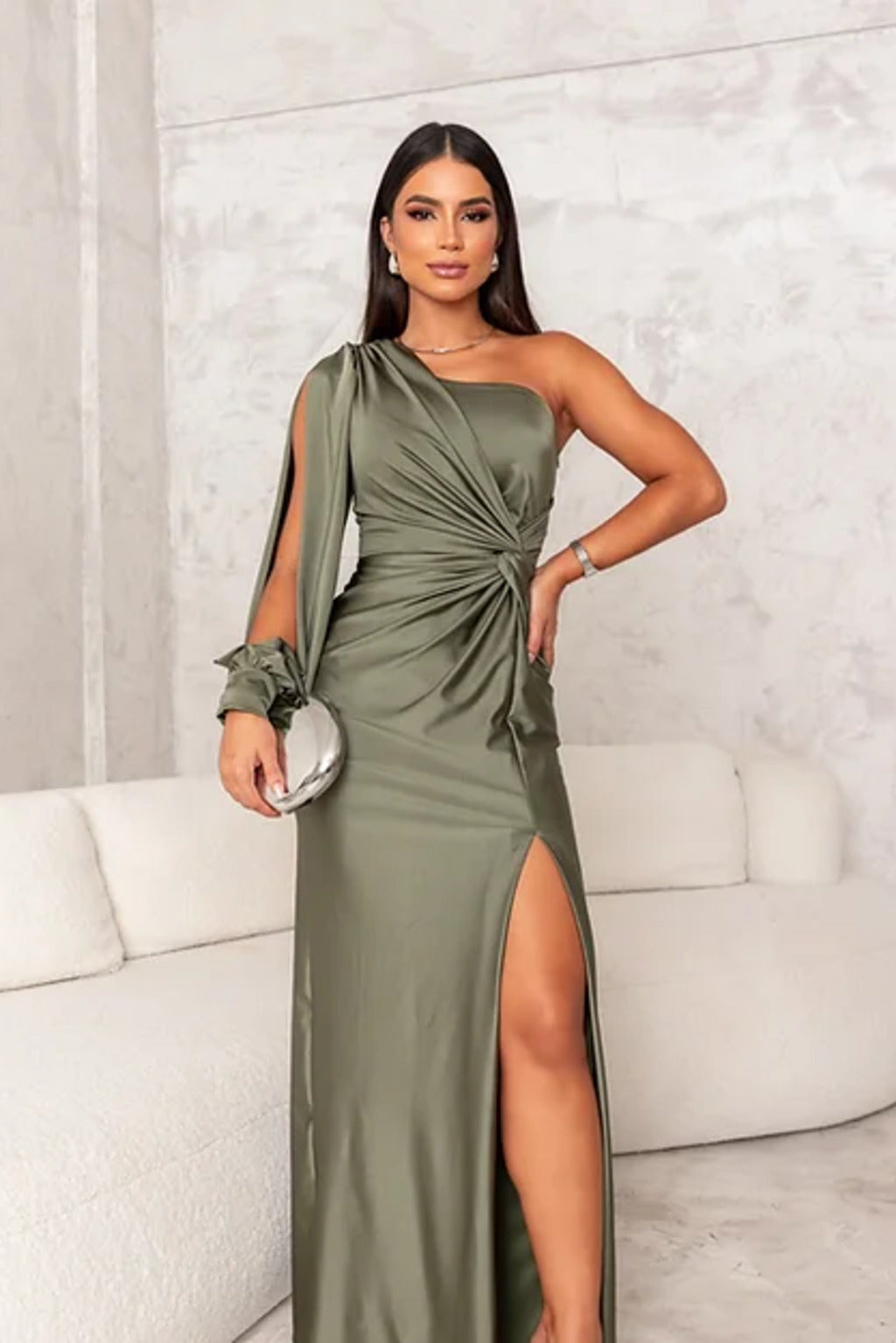 Alison | Elegant Slit Maxi Dress