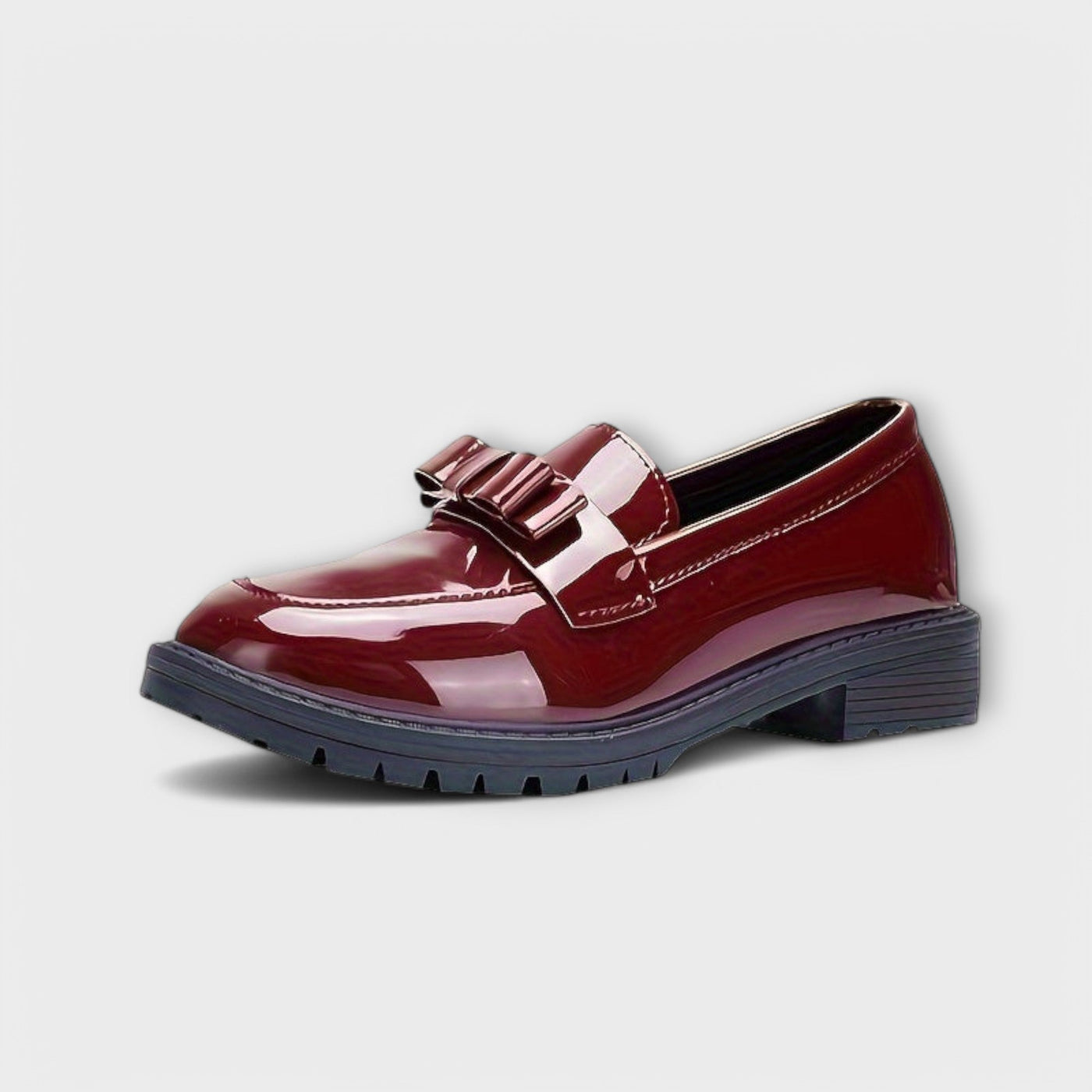 Preppy - Sleek Glossy Loafers