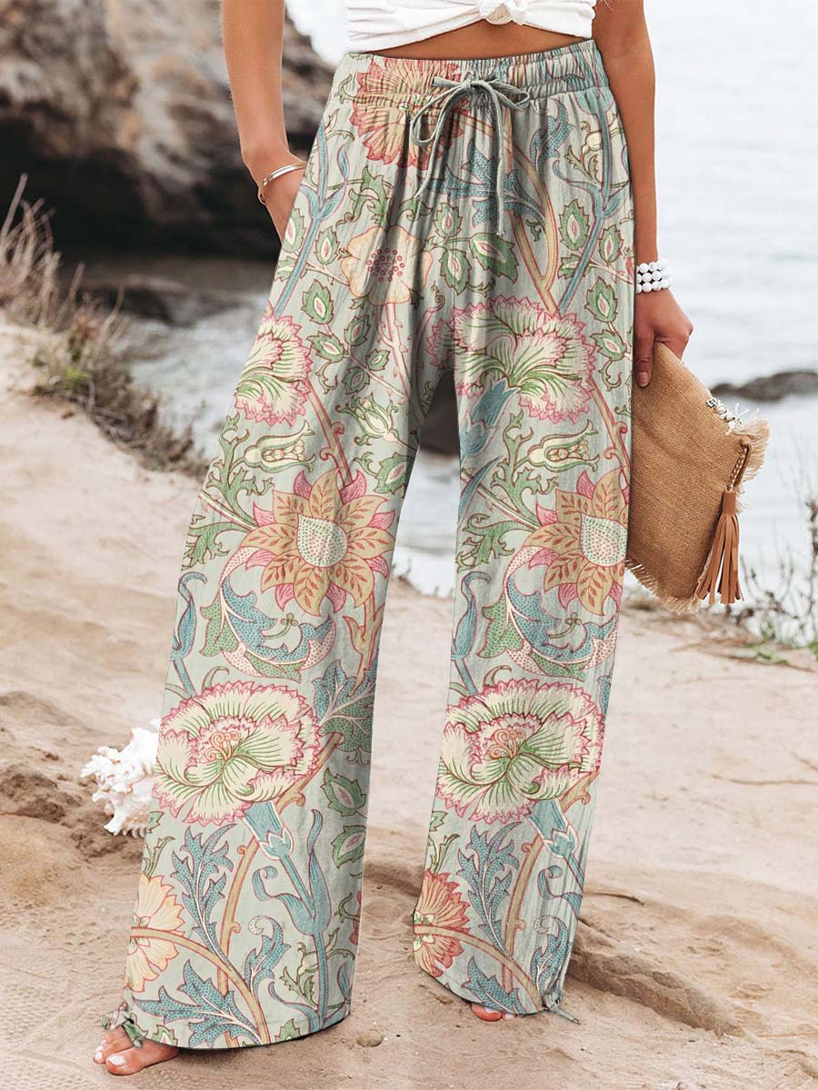 Arlisse - Coastal Breeze Boho Pants