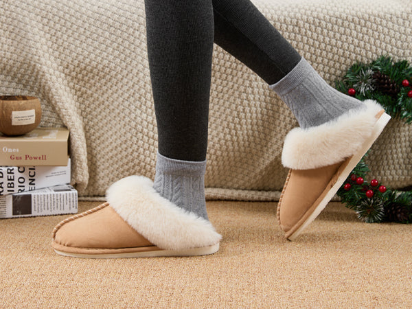 Helen - Fluffy Slippers