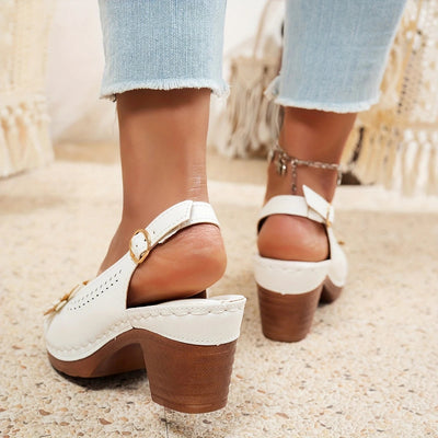 Dede | Stylish Thick Heels Sandals