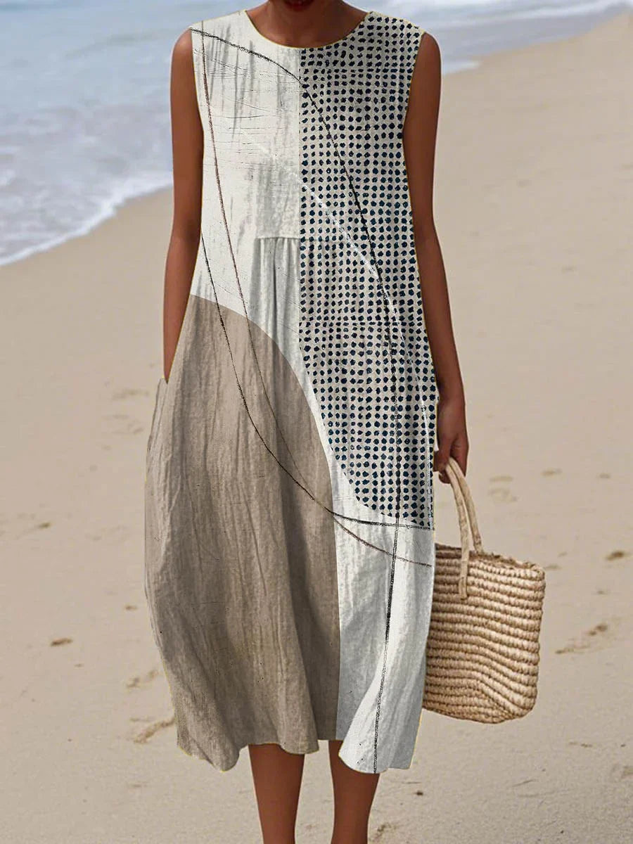 Lori - Sleeveless Summer Pocket Dress