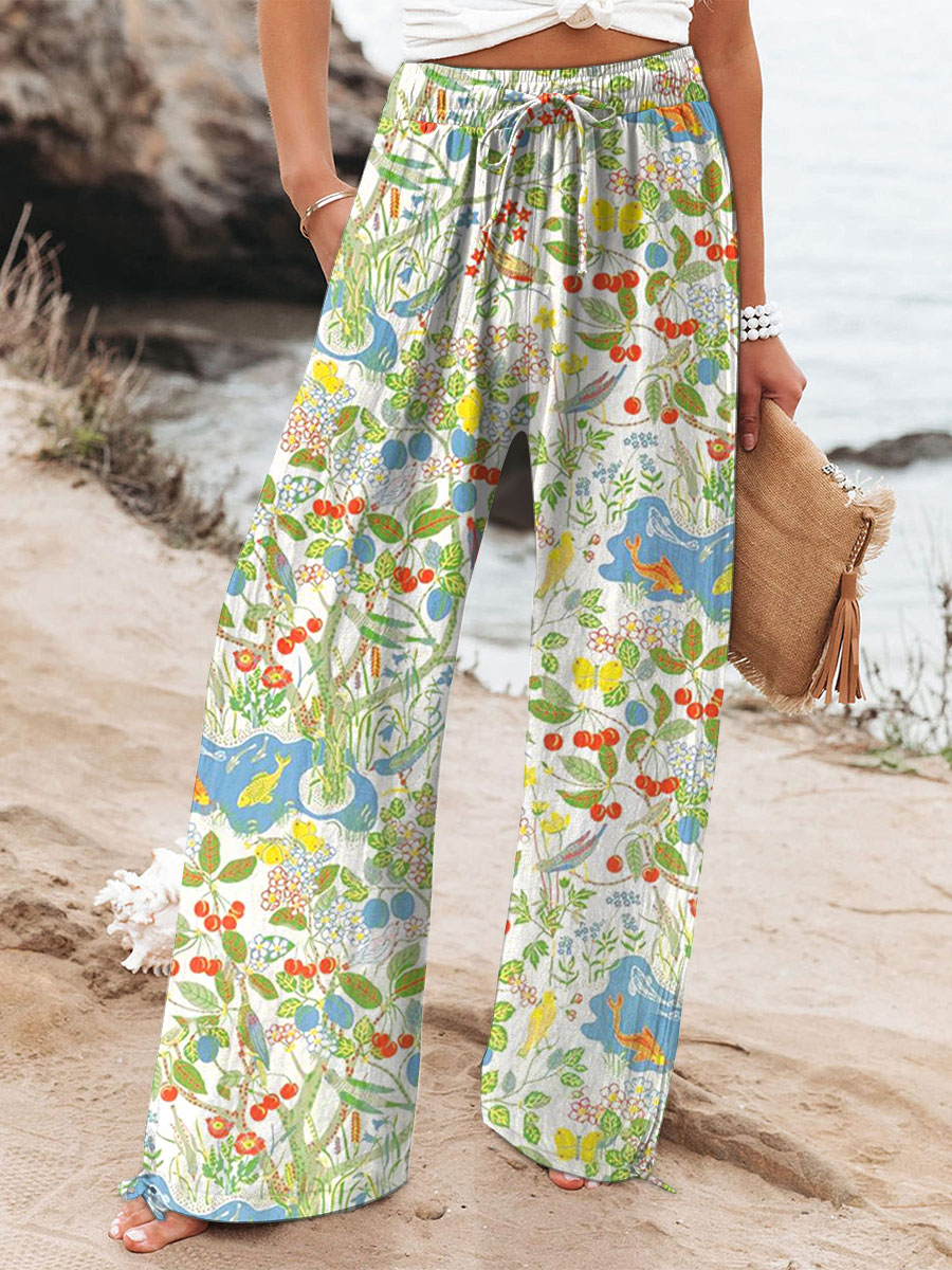 Morwenna - Coastal Breeze Boho Pants