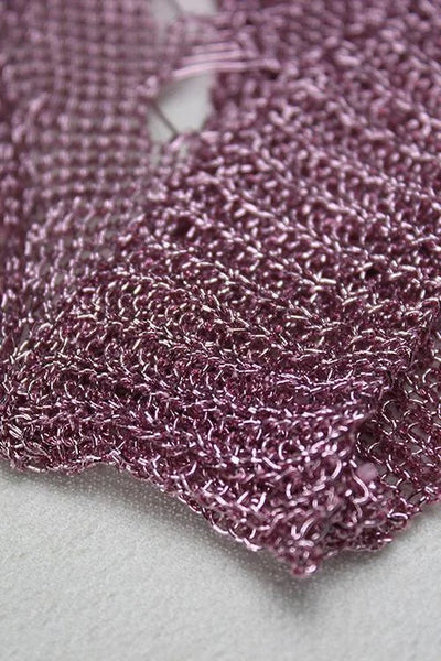 Boholita - Hollow Slit Cover Up Beach Dress