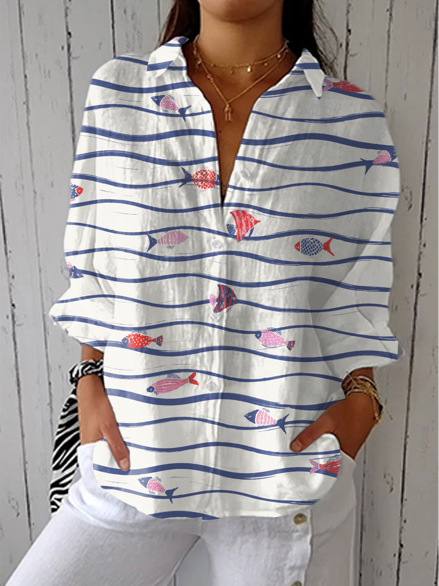 Elsinore - Retro Style Blouse