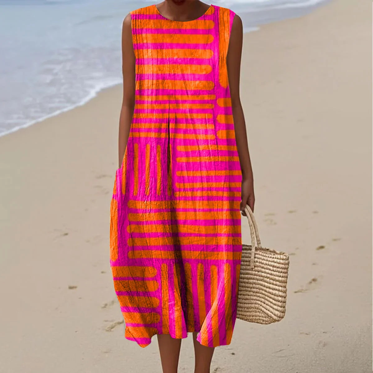 Jody - Sleeveless Summer Pocket Dress