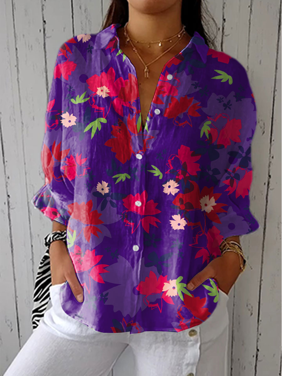 Fayeon - Retro Style Blouse