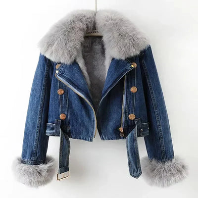 Diana - Luxurious Denim Jacket