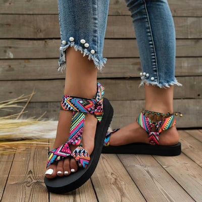 Amelie | Lightweight Women's Summer Sandals with Colourful Design