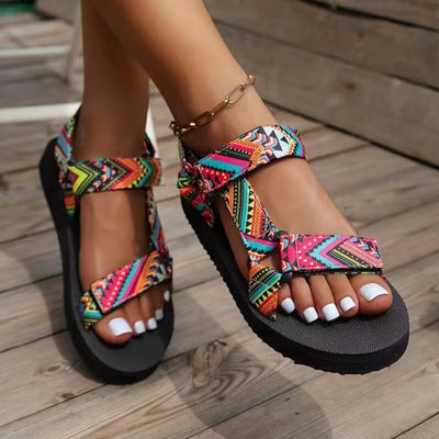 Amelie | Lightweight Women's Summer Sandals with Colourful Design