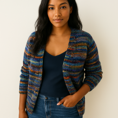 Courtney | Colorful Knitted Cardigan