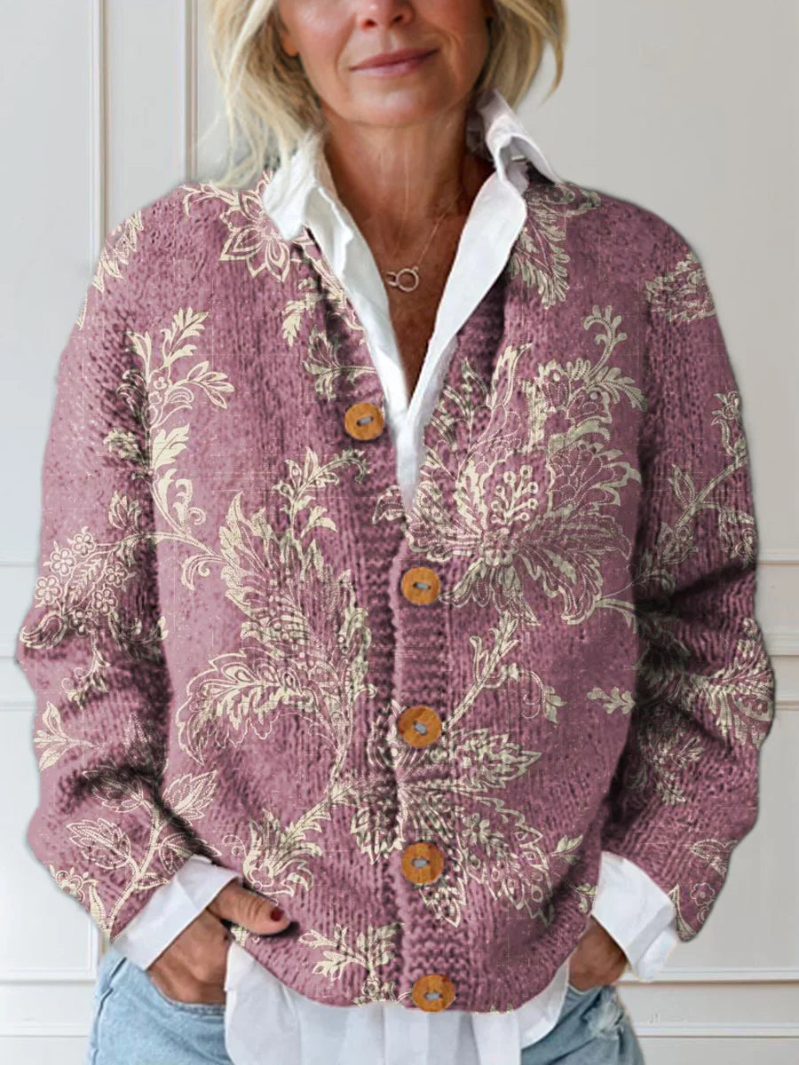 Amaranth - All-Day Comfortable Cardigan