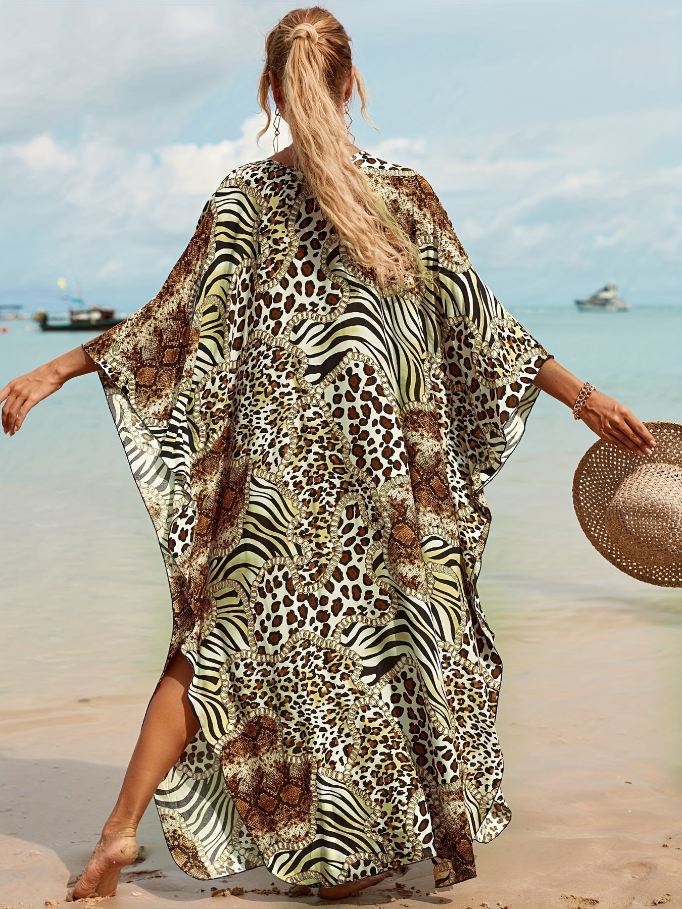 Amara | Wild Safari Beach Dress