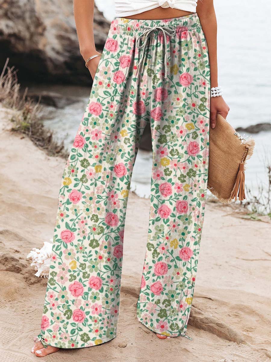 Tarelia - Coastal Breeze Boho Pants