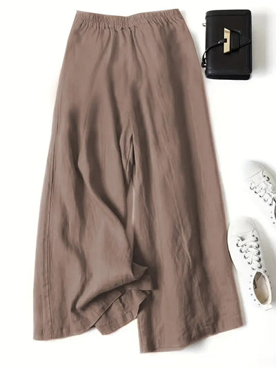 Anina | Linen Wide Leg Pant