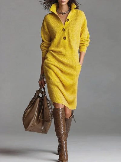 Embrie - Stylish Casual Sweater Dress