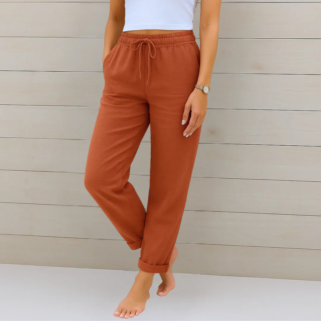 Ellaine - Comfortable Stretch Trousers