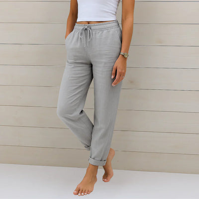 Ellaine - Comfortable Stretch Trousers