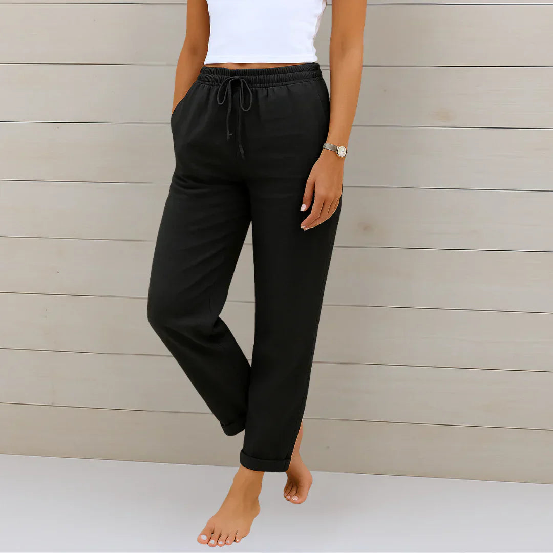 Ellaine - Comfortable Stretch Trousers