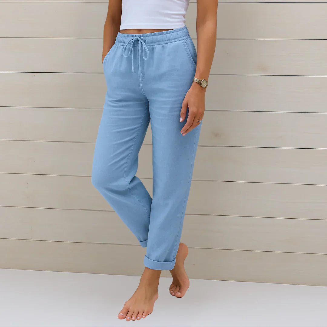 Ellaine - Comfortable Stretch Trousers