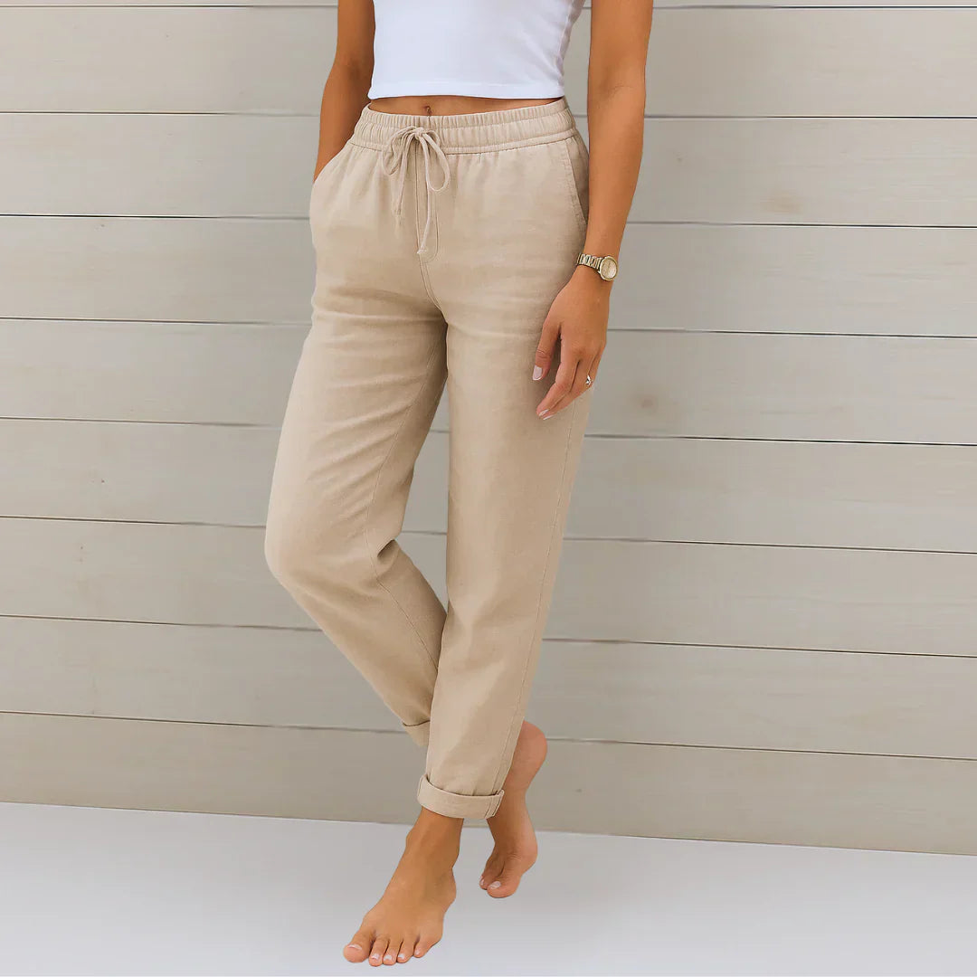 Ellaine - Comfortable Stretch Trousers