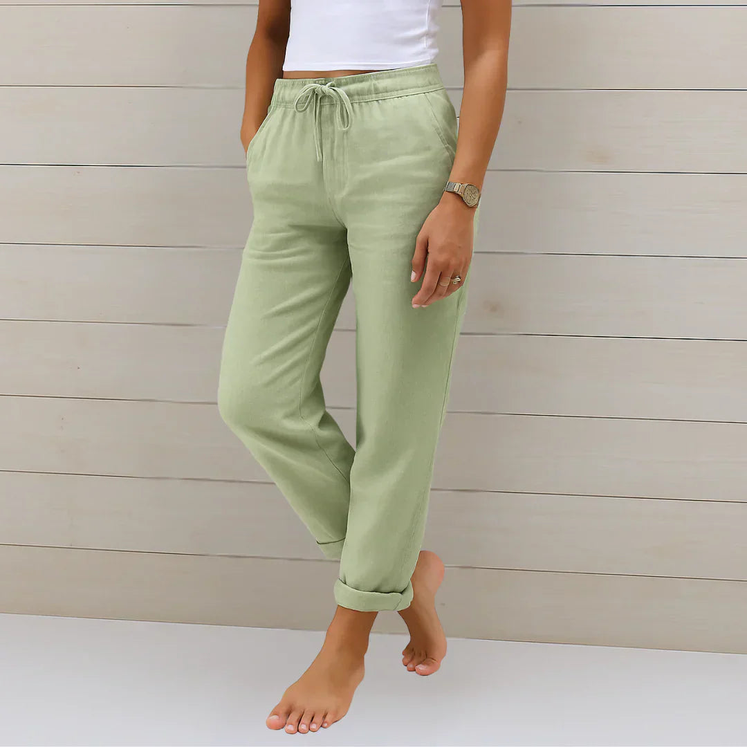 Ellaine - Comfortable Stretch Trousers