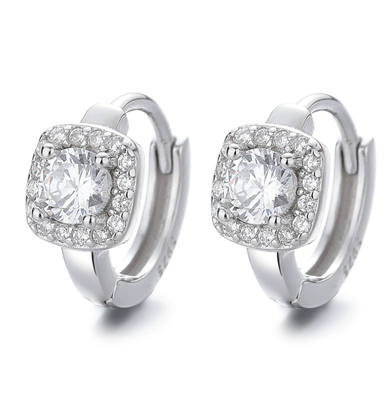 Nadine square earrings