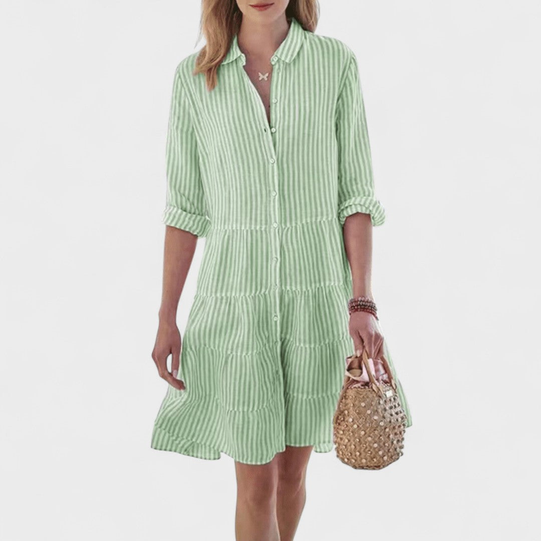 Debbie | Striped Daily Dress
