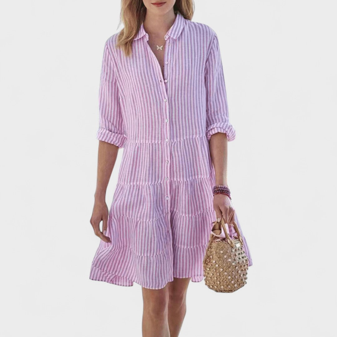Debbie | Striped Daily Dress